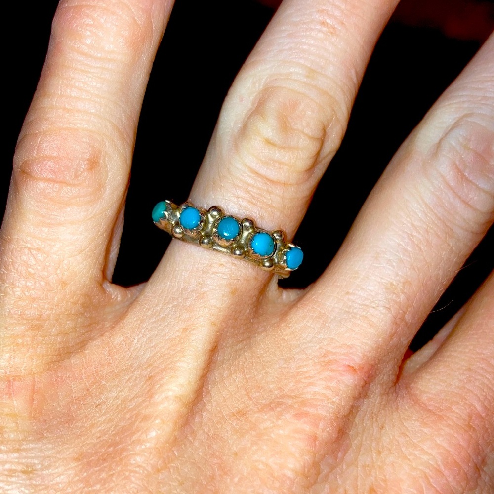 Zuni Turquoise ring